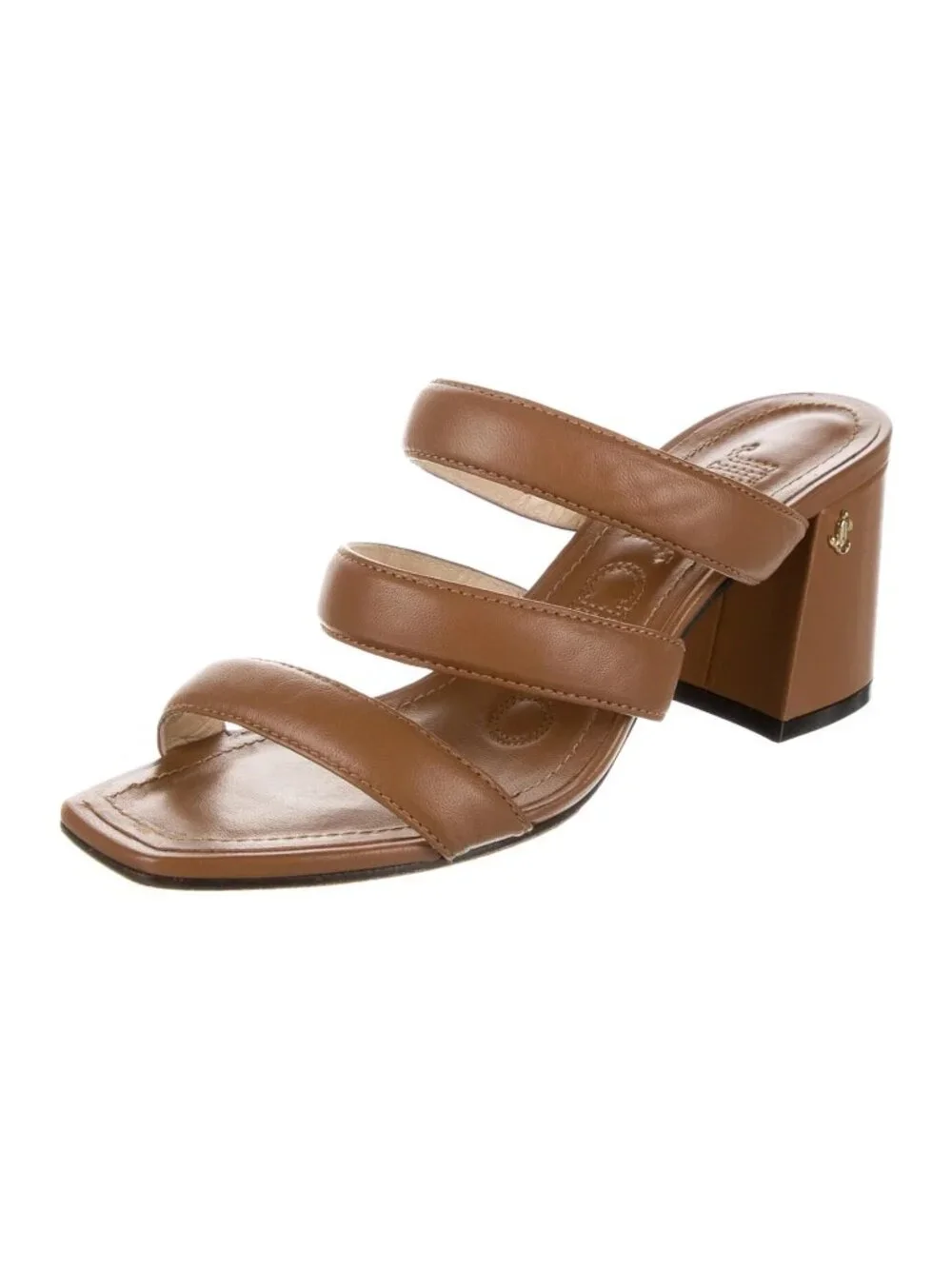 Jimmy Choo Leather Sandals - Picture 1 of 7